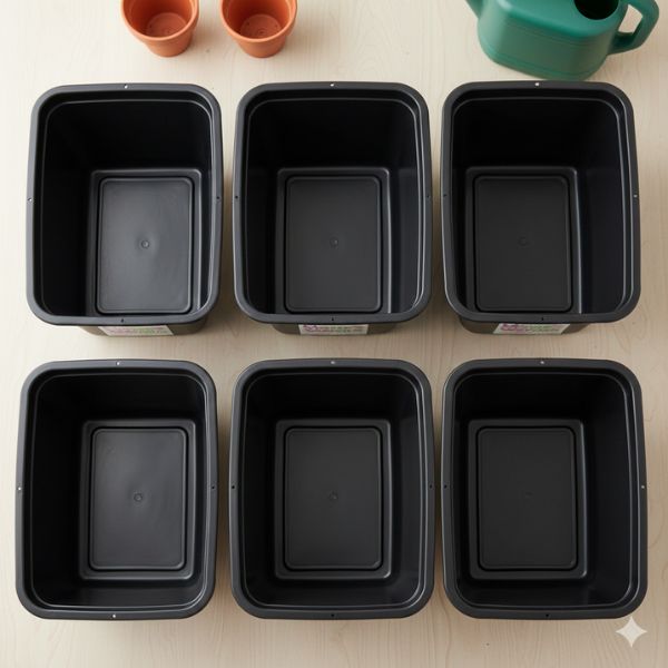 Worm Bin Bus Tubs (Set of 5)