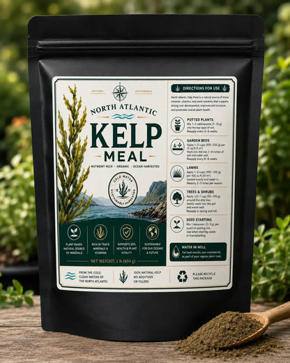 North Atlantic Kelp Meal for Sale - Organic Seaweed Fertilizer for Soil (SC)