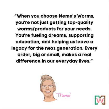 Ready-to-Go Ecosystem with Esienia fiteda composting worms